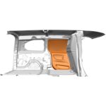 Ľavé posuvné dvere